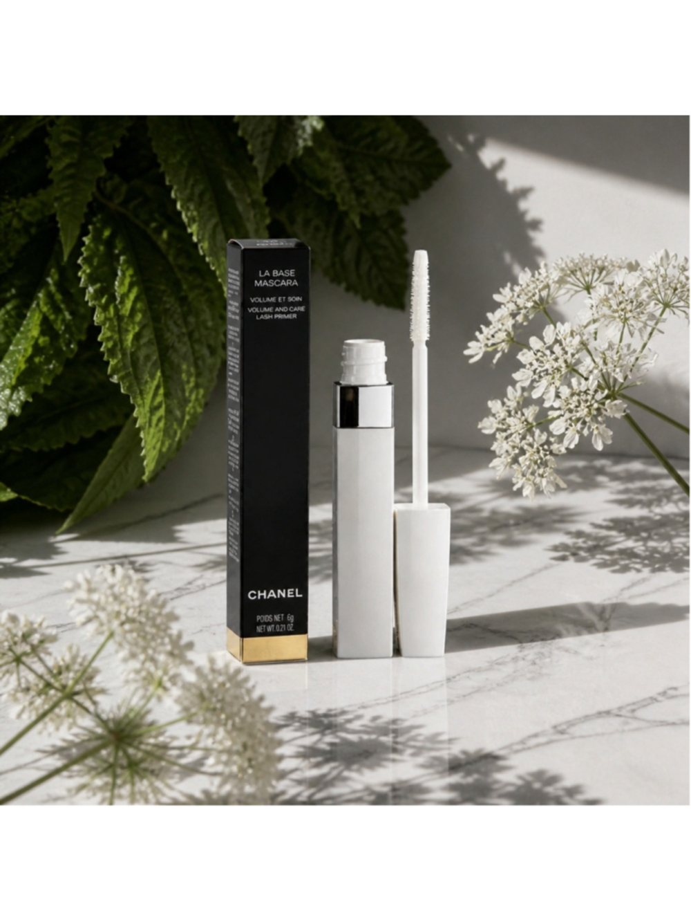 Chanel Longwear Eyeshadow Eyelash Primer Set Clear Beige Longwear Makeup Mascara